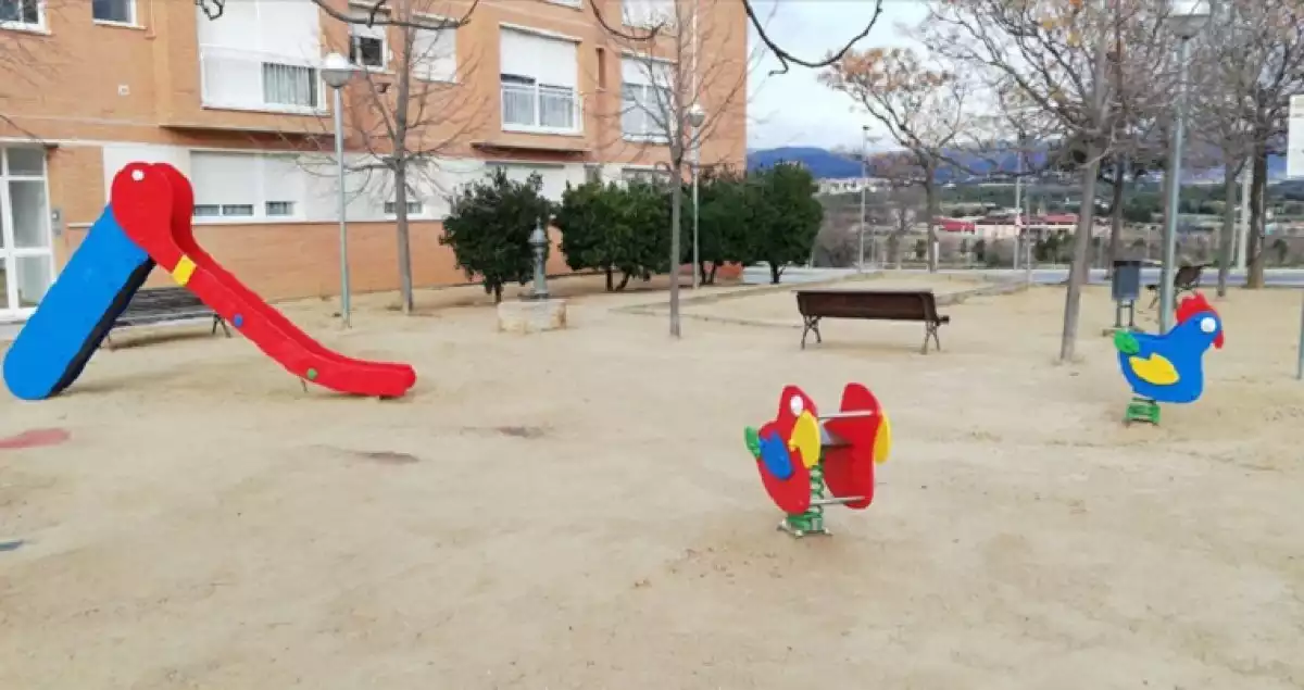 Un parc infantil de l'Arboç.