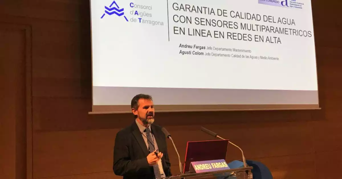 El Consorci d'Aigües de Tarragona al XXXV Congrés d'AEAS a València