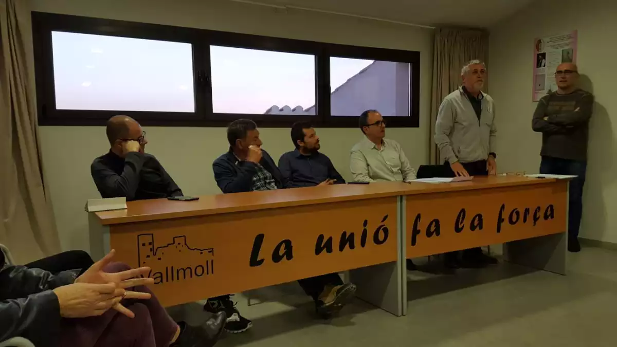 Presentació de la candidatura de Fem Vallmoll per les eleccions municipals de 2019