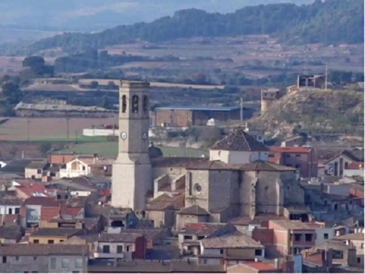 Imatge del municipi de Sarral, a la Conca de Barberà.