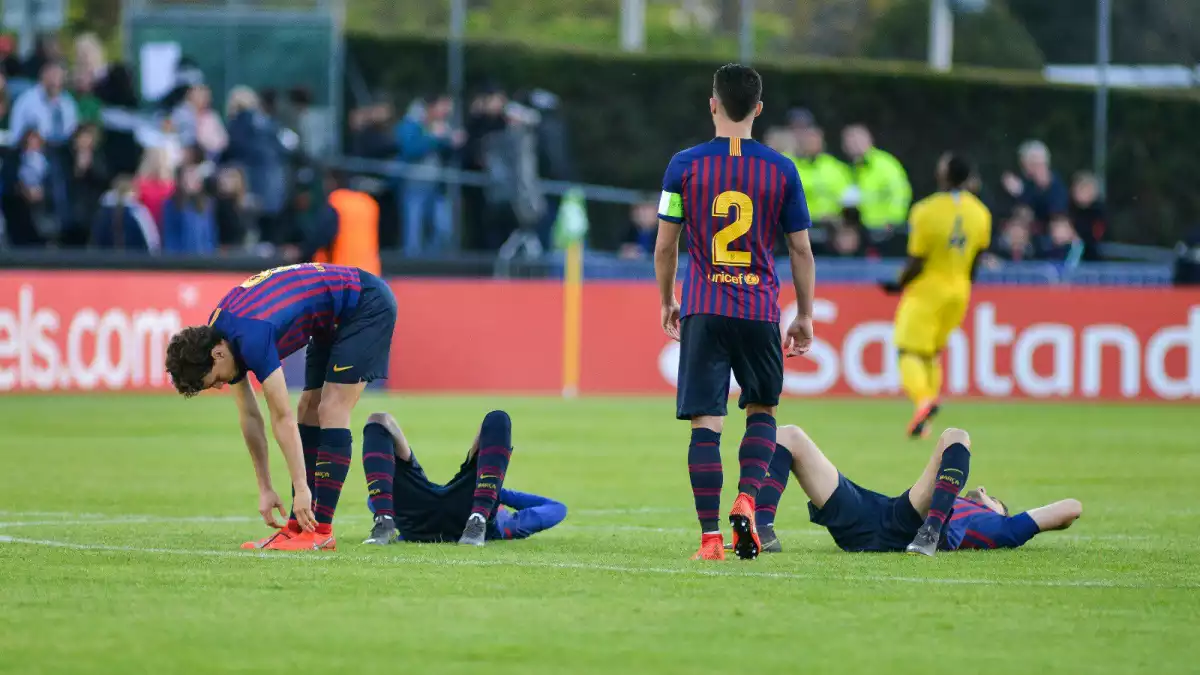 El Barça, trencat en el moment d'errar el penal decisiu