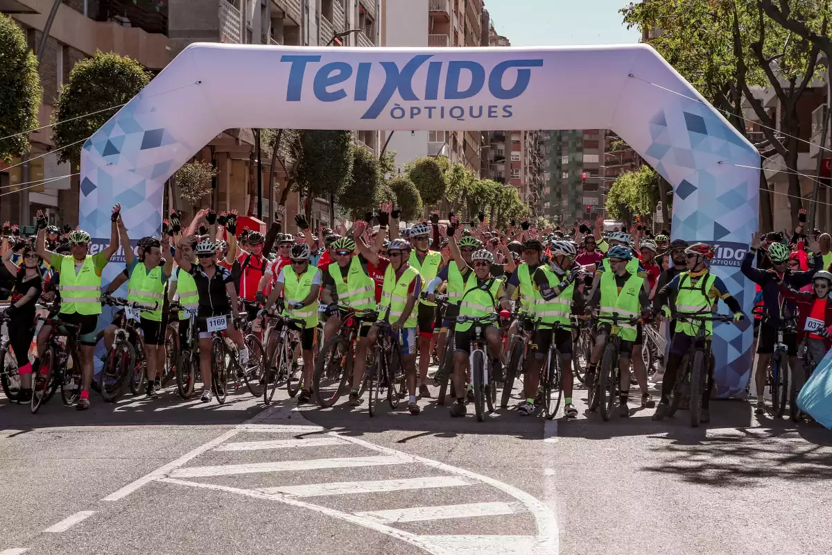 29ª edició de la Bicicletada popular a Tarragona.