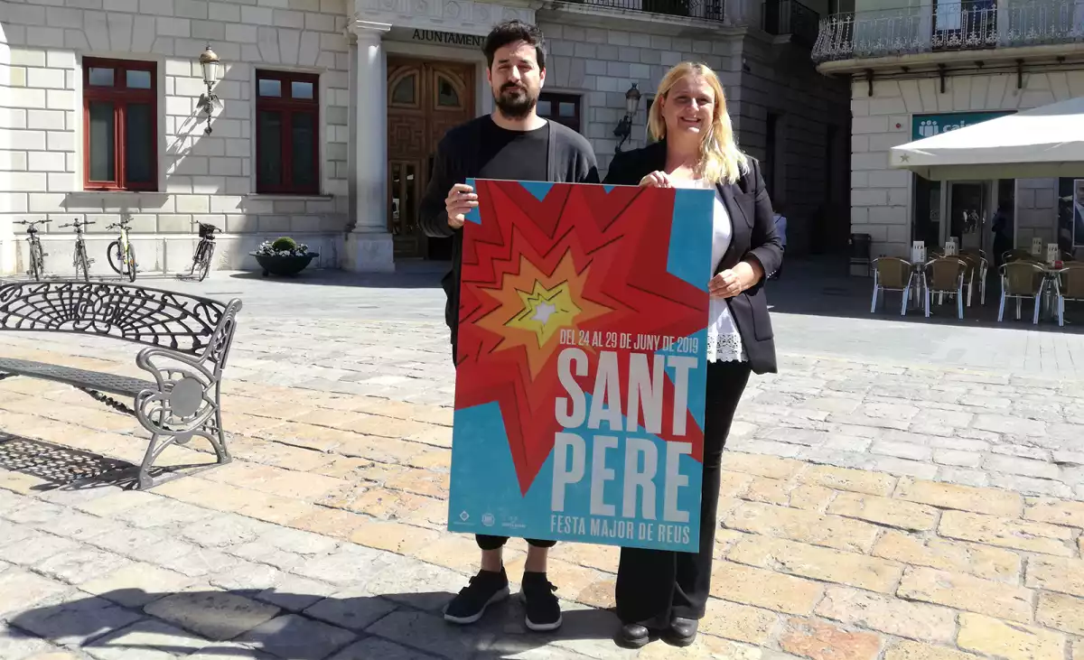 Imatge del cartell de la Festa Major de Sant Pere 2019.