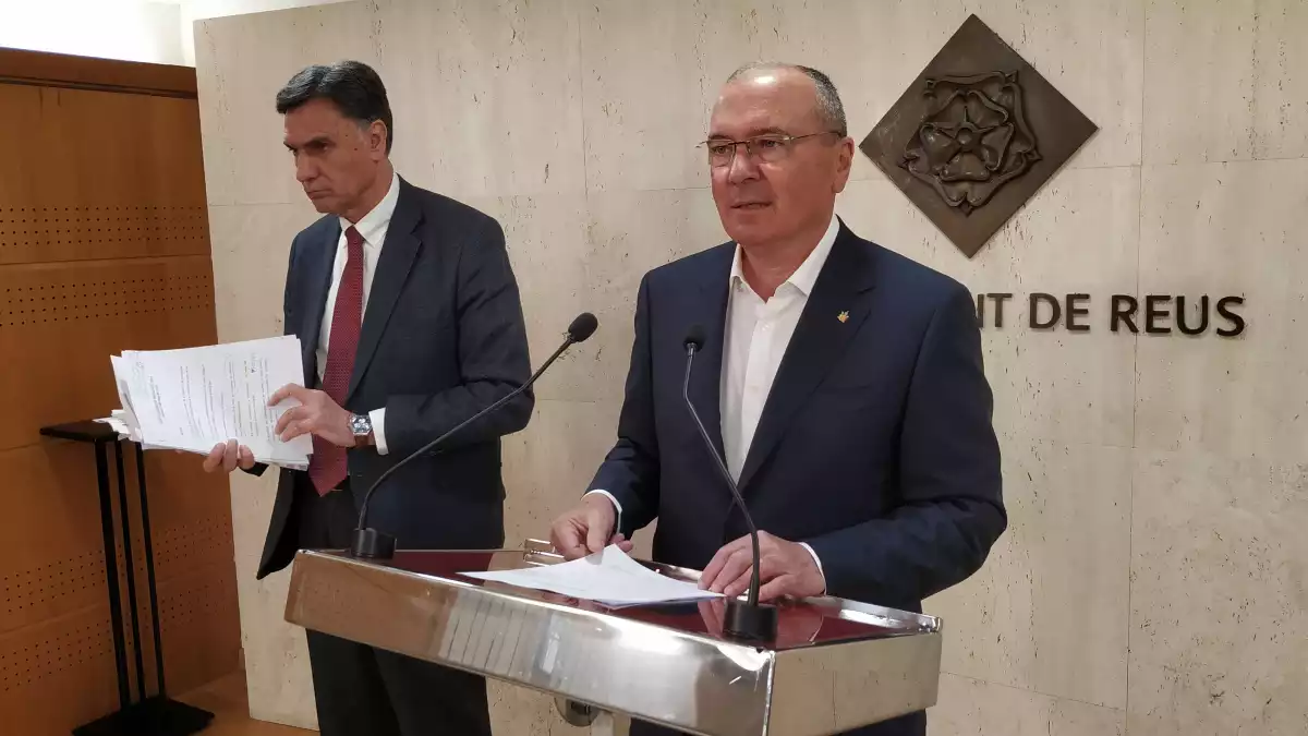 Joaquim Enrech i Carles Pellicer Ajuntament Reus