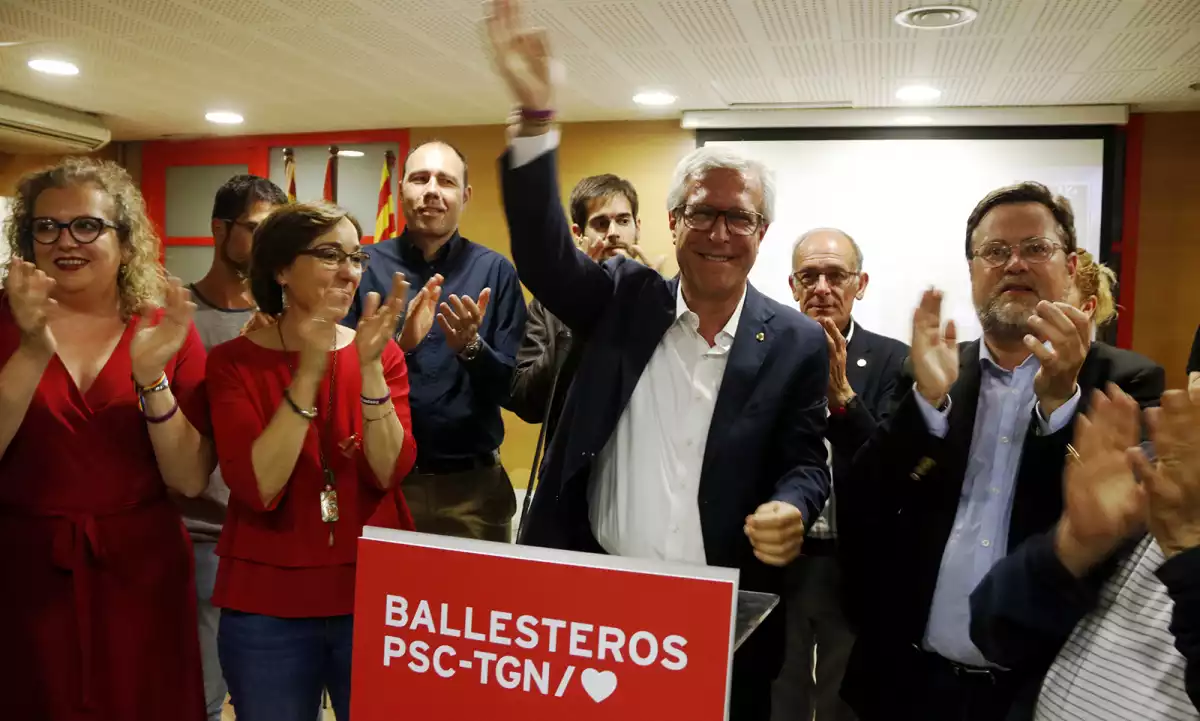 Josep Fèlix Ballesteros és el guanyador de les eleccions a la ciutat de Tarragona