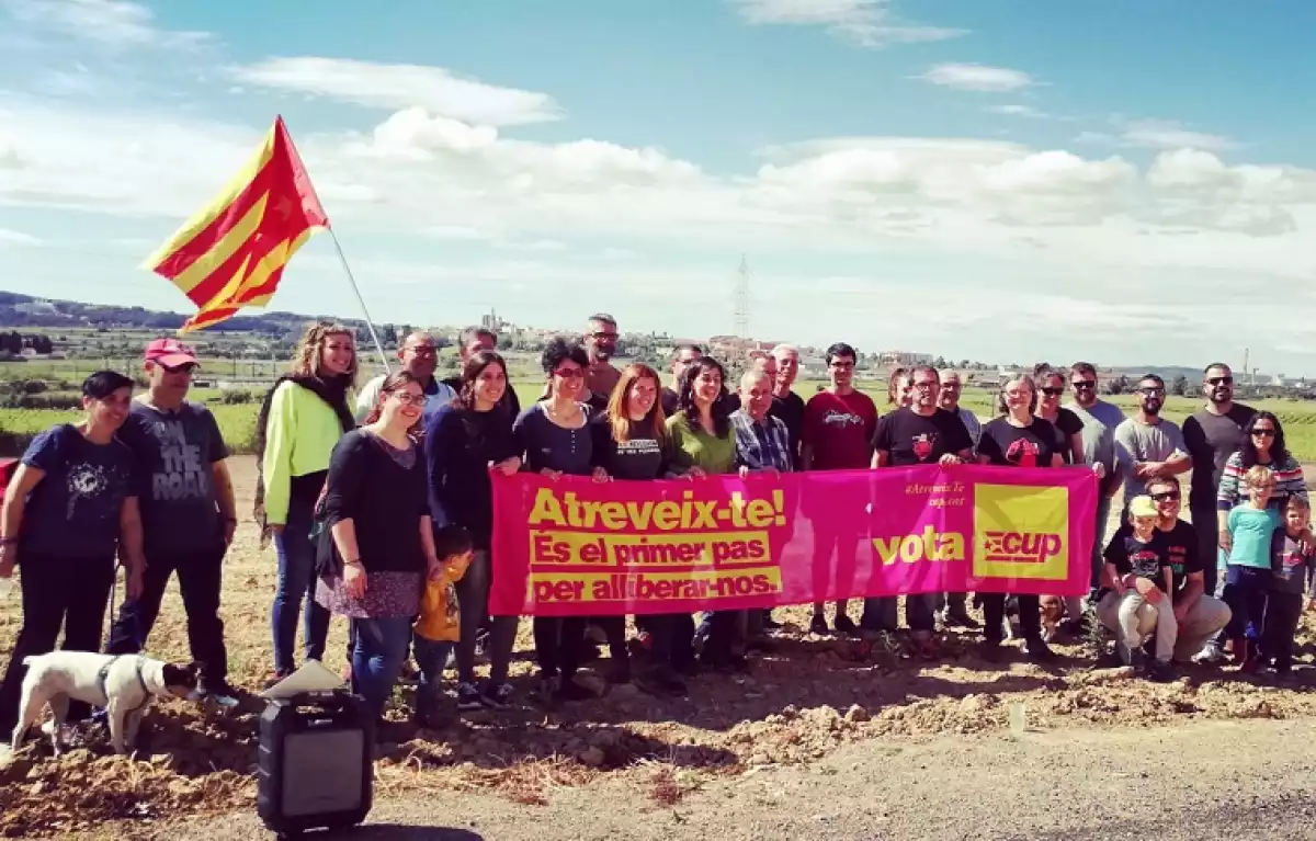 La CUP defensa el projecte de la Regió Agroalimentària del Penedès.