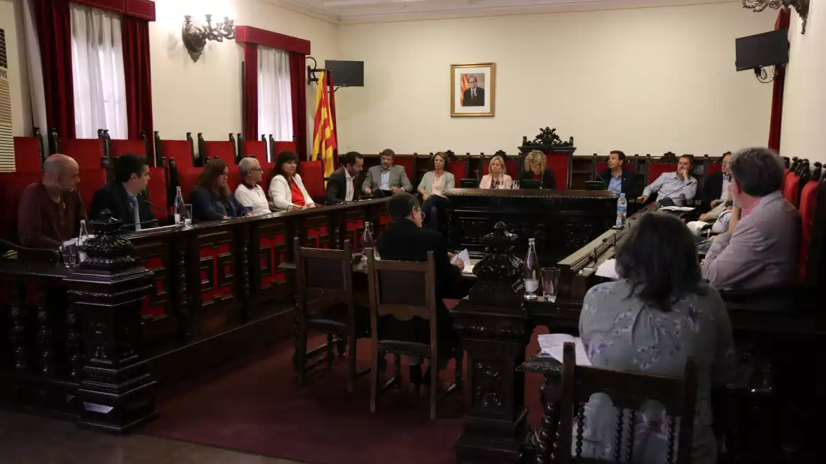 El primer ple del nou mandat de l'Ajuntament de Tortosa