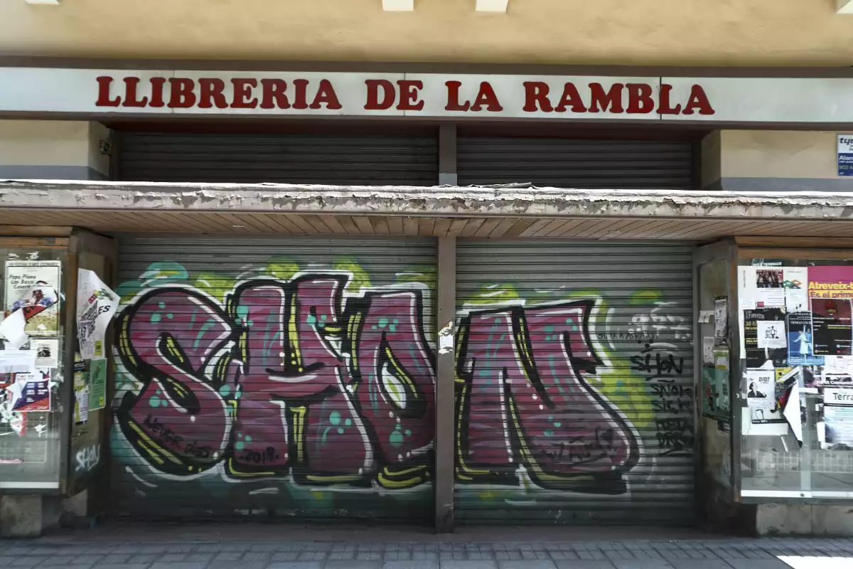 La Llibreria La Rambla va tancar l'any passat.