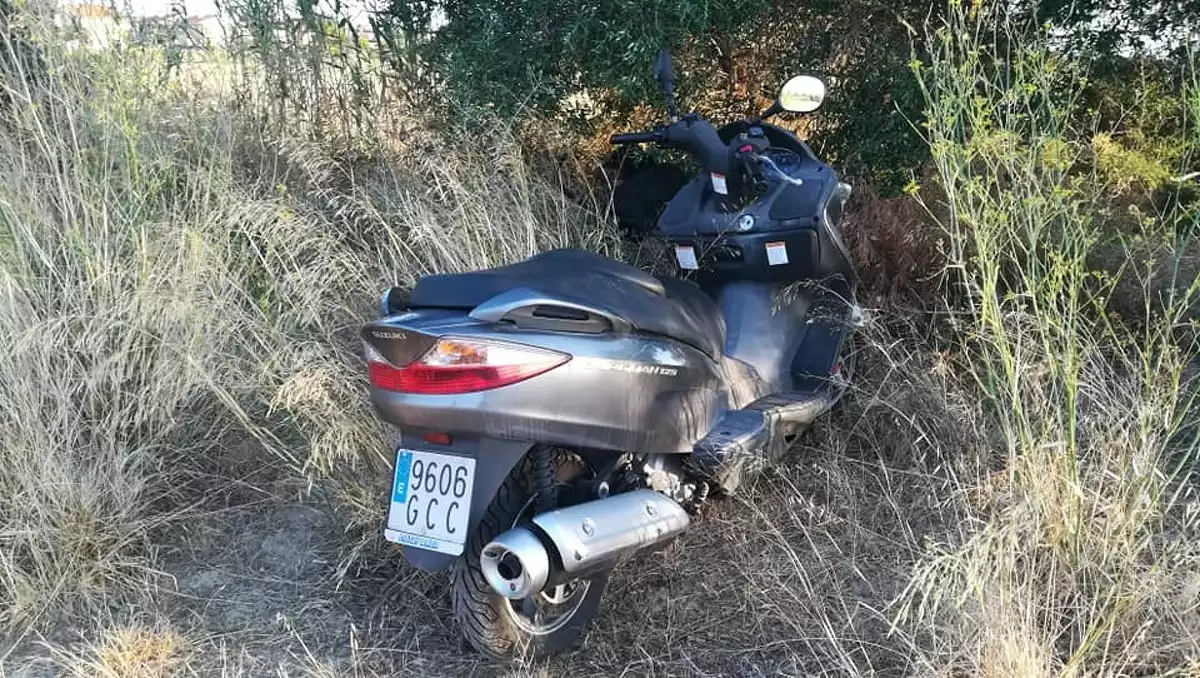 La propietària de la moto desconeixia que li haguessin robat.