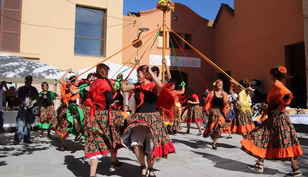 El Ball de Gitanes, actuant a la Fira de la Bisbal 2018.