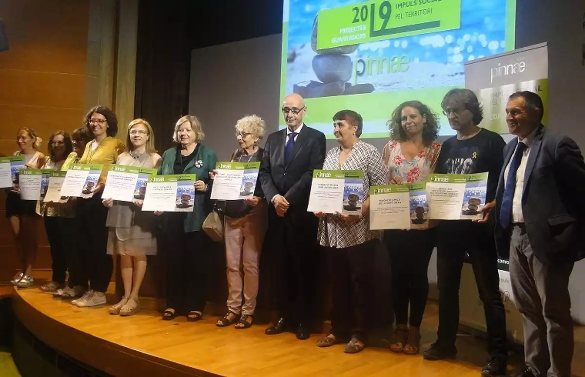 Els projectes premiats a la segona convocatòria d'ajuts socials de la Fundació Pinnae.