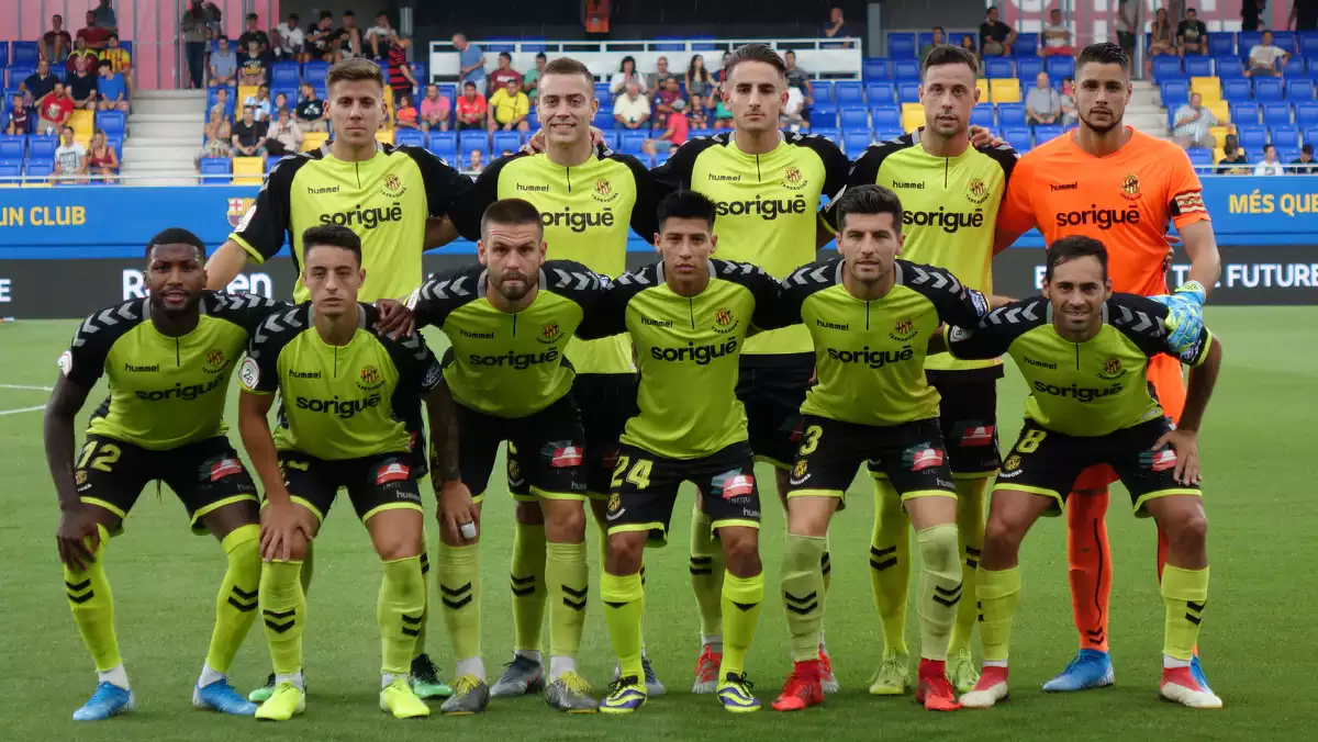 Onze del Nàstic al camp del Barça B