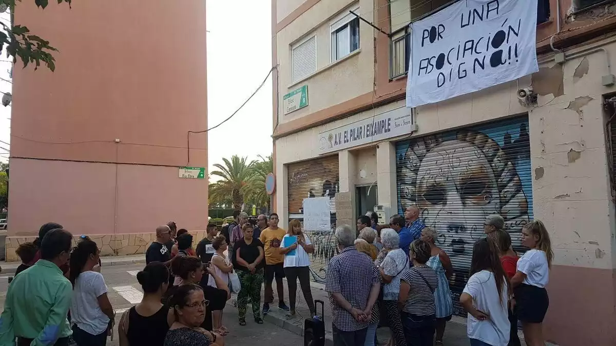 Protesta AVV El Pilar - Eixample