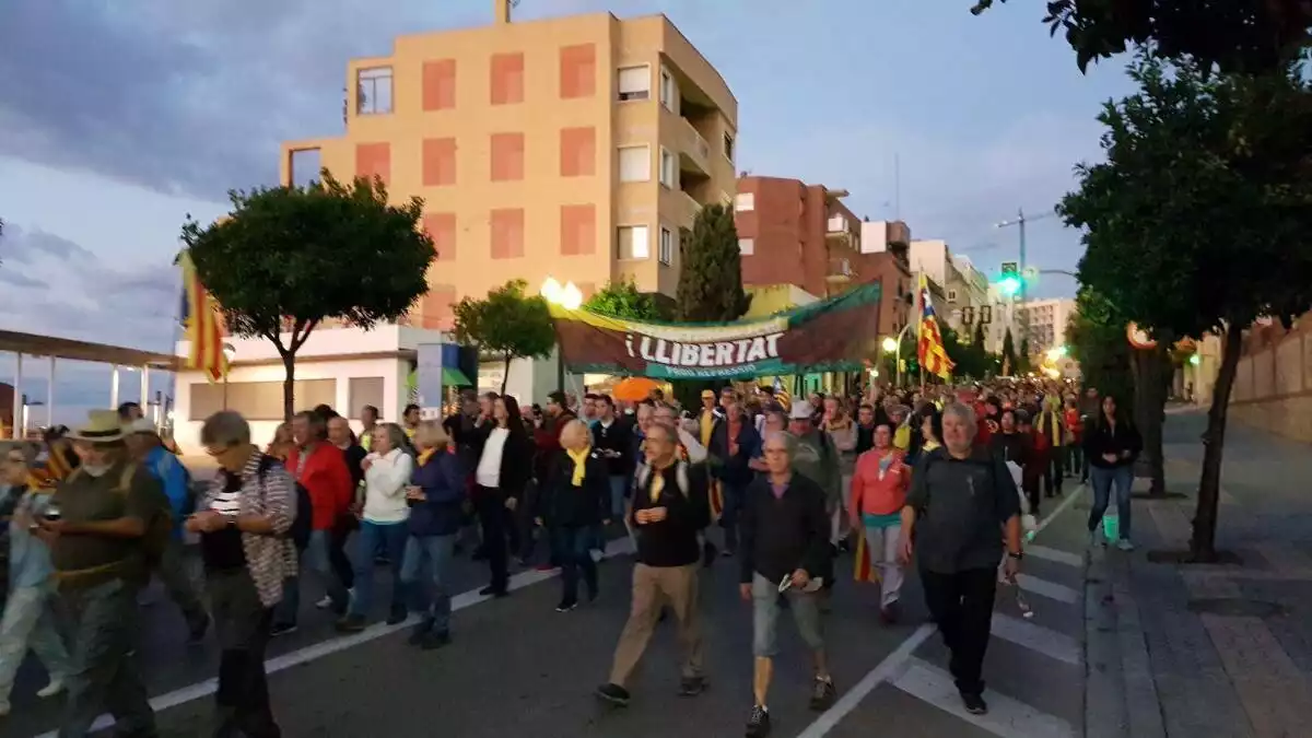 Comença la Marxa per la Llibertat des de Tarragona