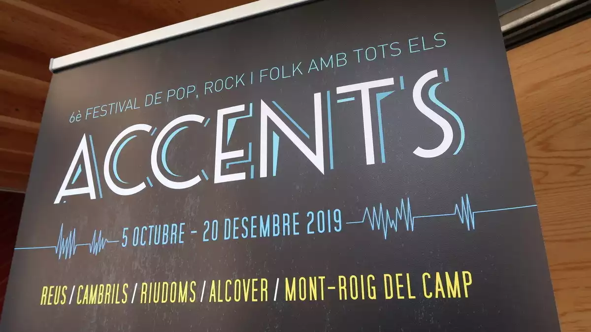 El Festival Accents 2019 tindrà lloc del 5 d'octubre al 20 de desembre a Reus, Cambrils, Riudoms, Mont-roig del Camp i Alcover