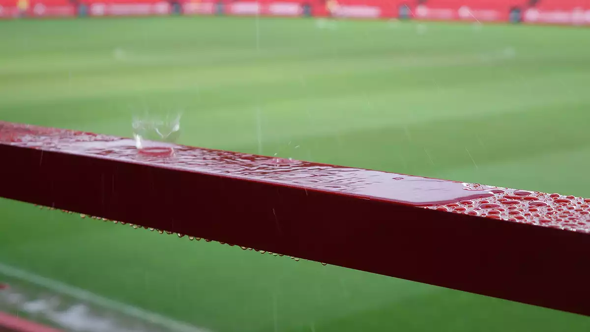 Les fortes pluges han afectat l'esport del Camp de Tarragona