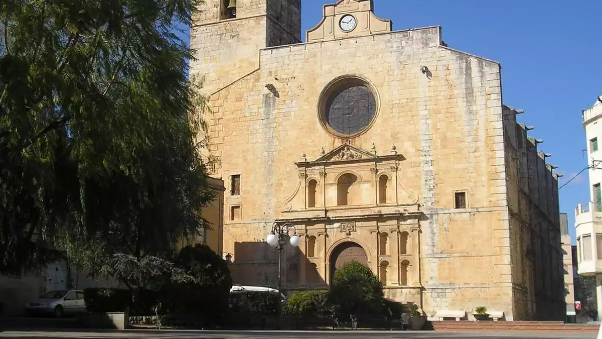 Església de Sant Jaume a Riudoms.
