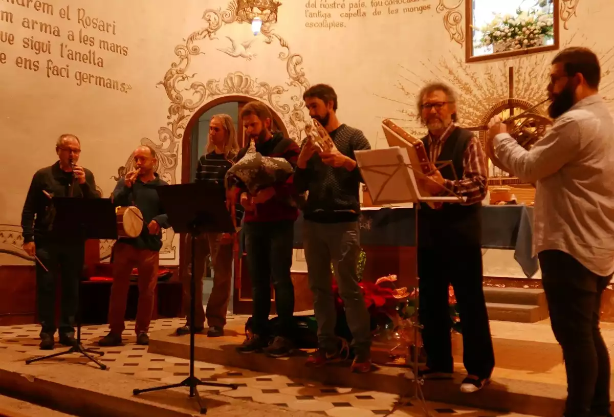 El grup de música tradicional Ço del Botafoc.