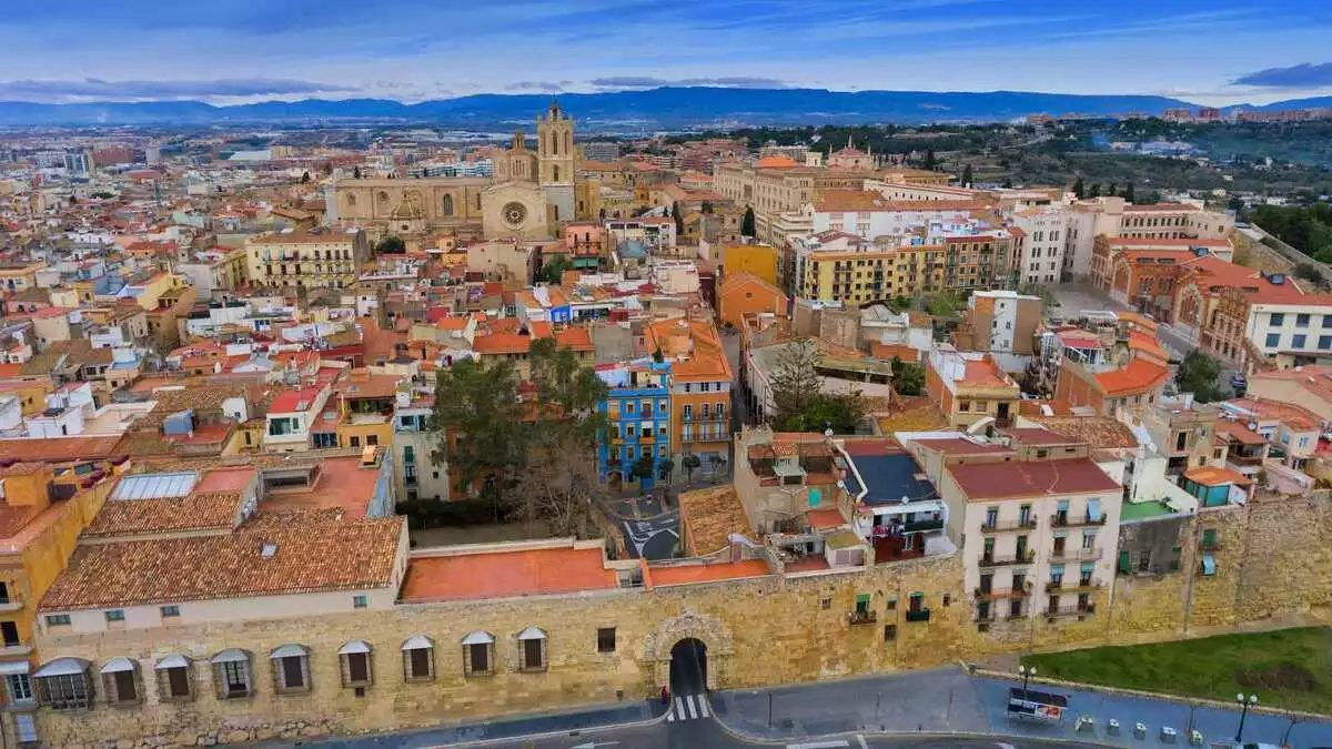 Imatge de Tarragona, en un fotograma de la sèrie
