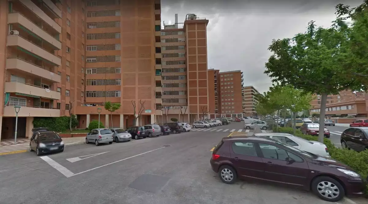 Captura del Google Maps del Bloc Xile de Sant Pere i Sant Pau