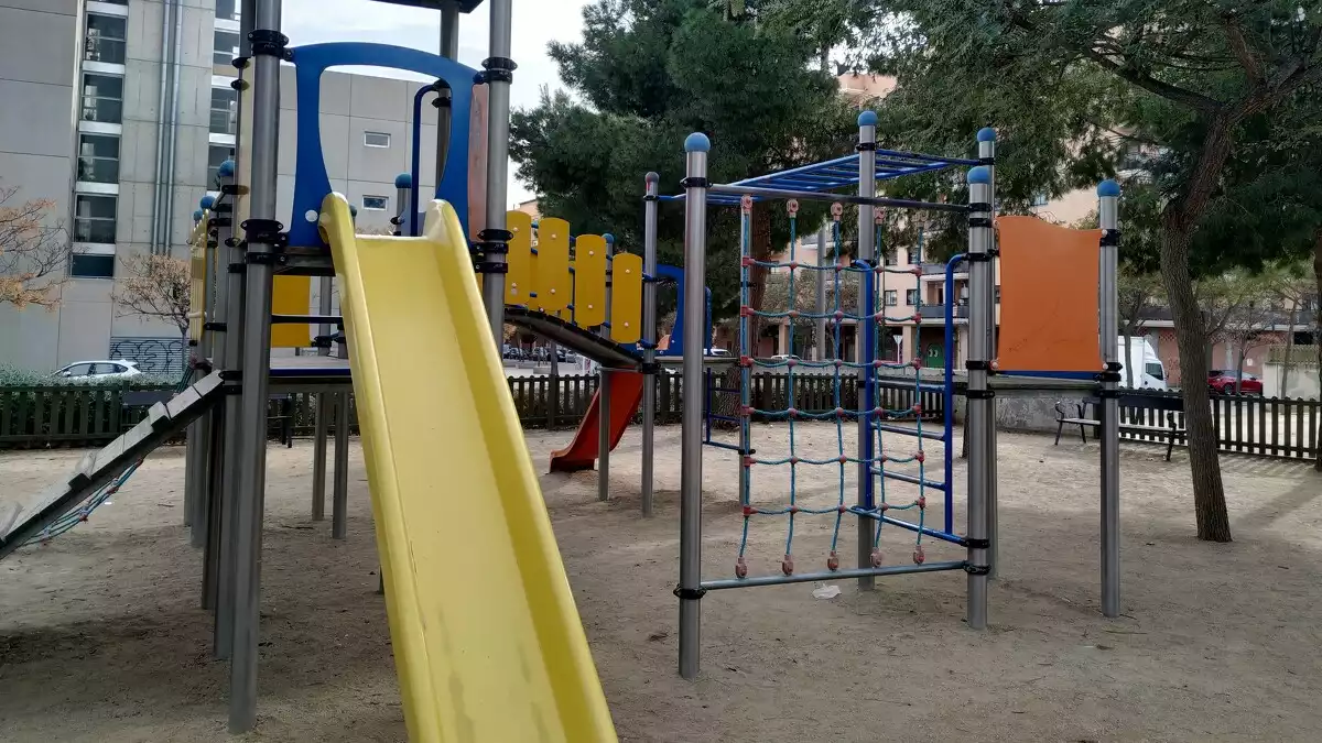 Imatge del parc infantil del barri Mas Iglesias de Reus