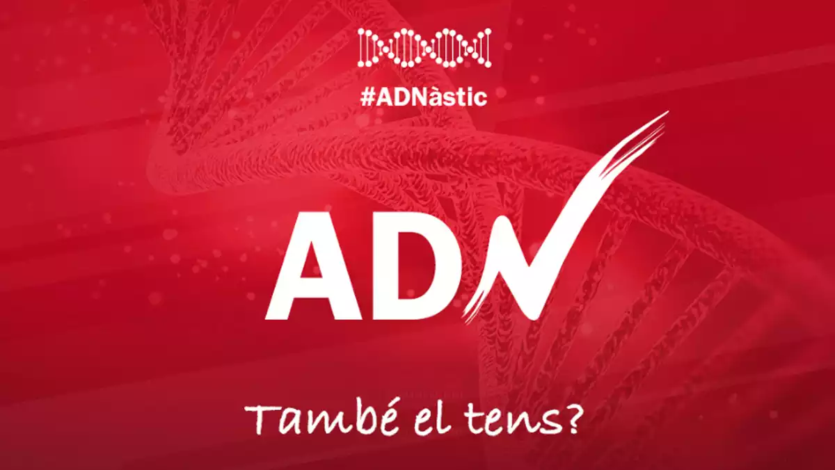 Imatge de la campanya ADN Nàstic