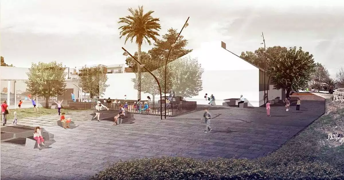 Imatge virtual de la futura plaça de Manuel González.