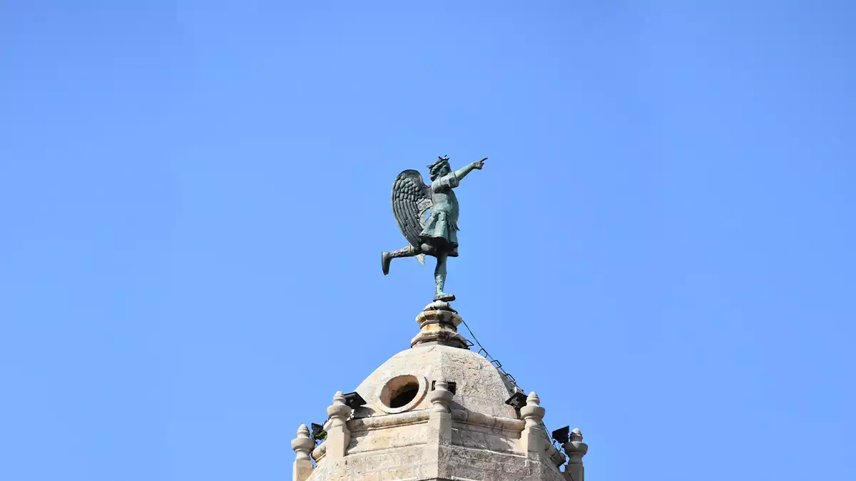 Imatge d'arxiu del campanar del Vendrell