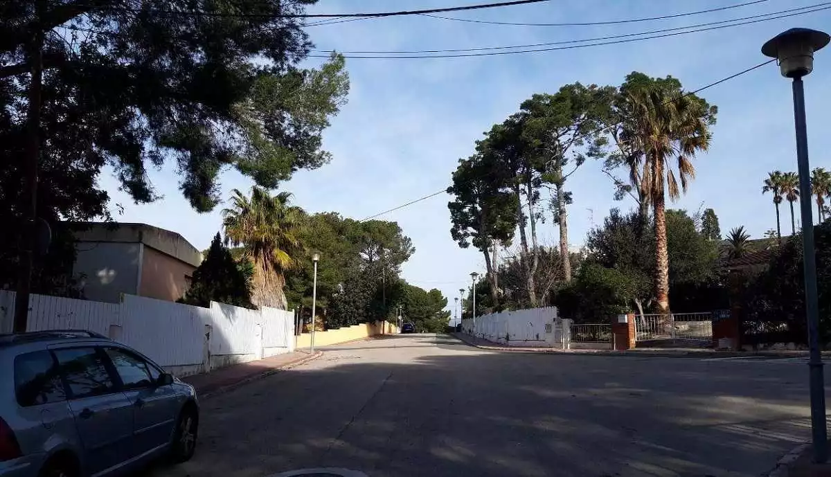 El barri de la Muntanyeta del Vendrell.