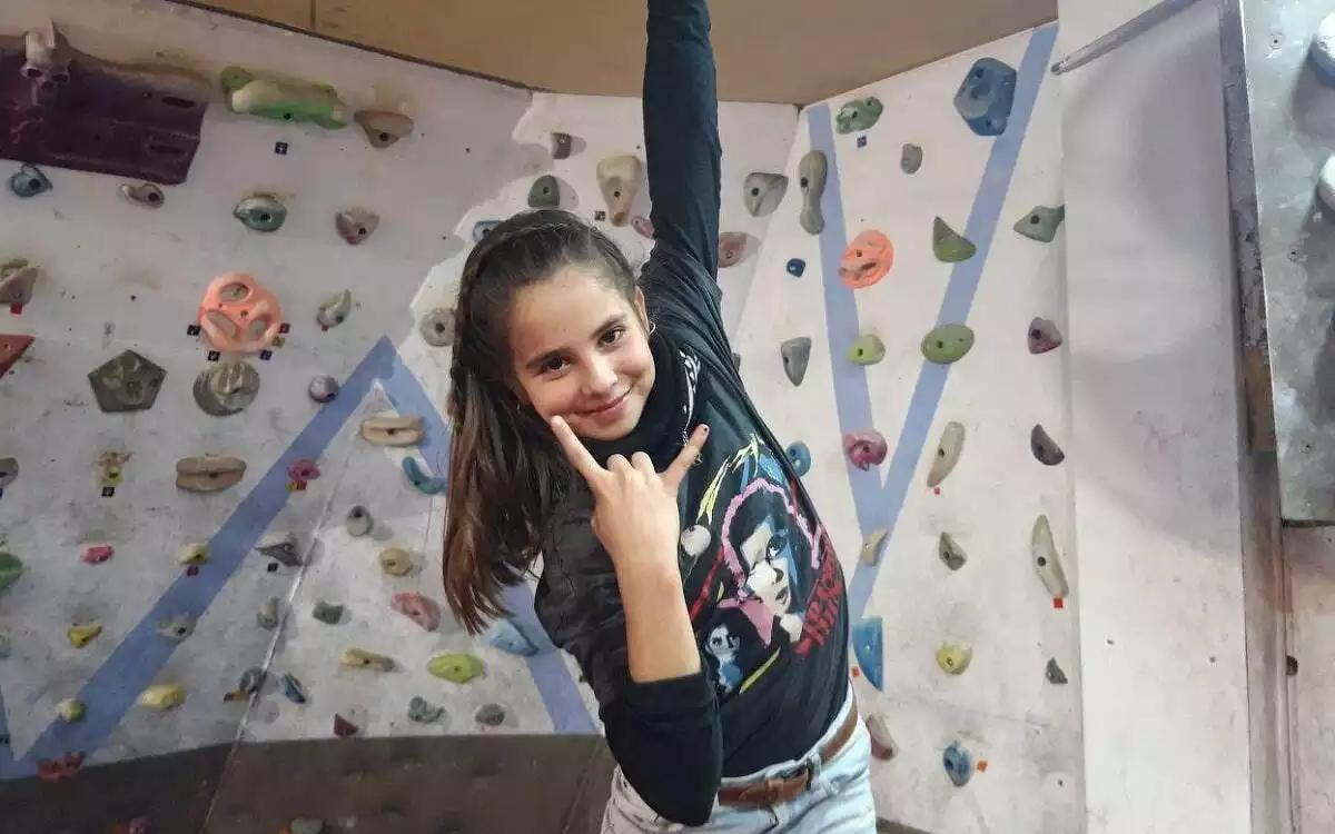 La trapezista Daniela Querol, coneguda com Petruska.