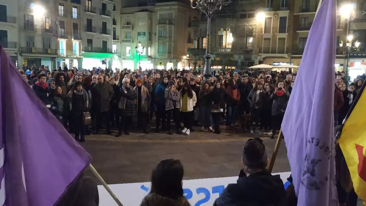 Manifestació Reus Violació