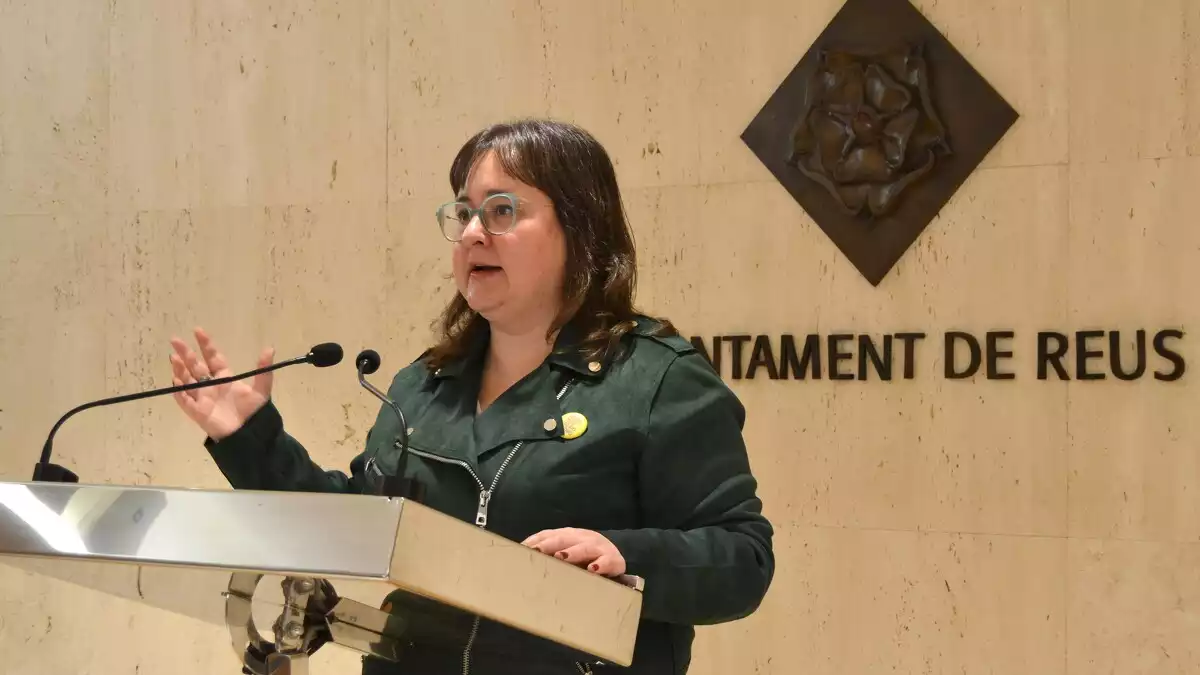 Montserrat Flores, regidora de Participació, Bon Govern i Serveis Generals de l'Ajuntament de Reus