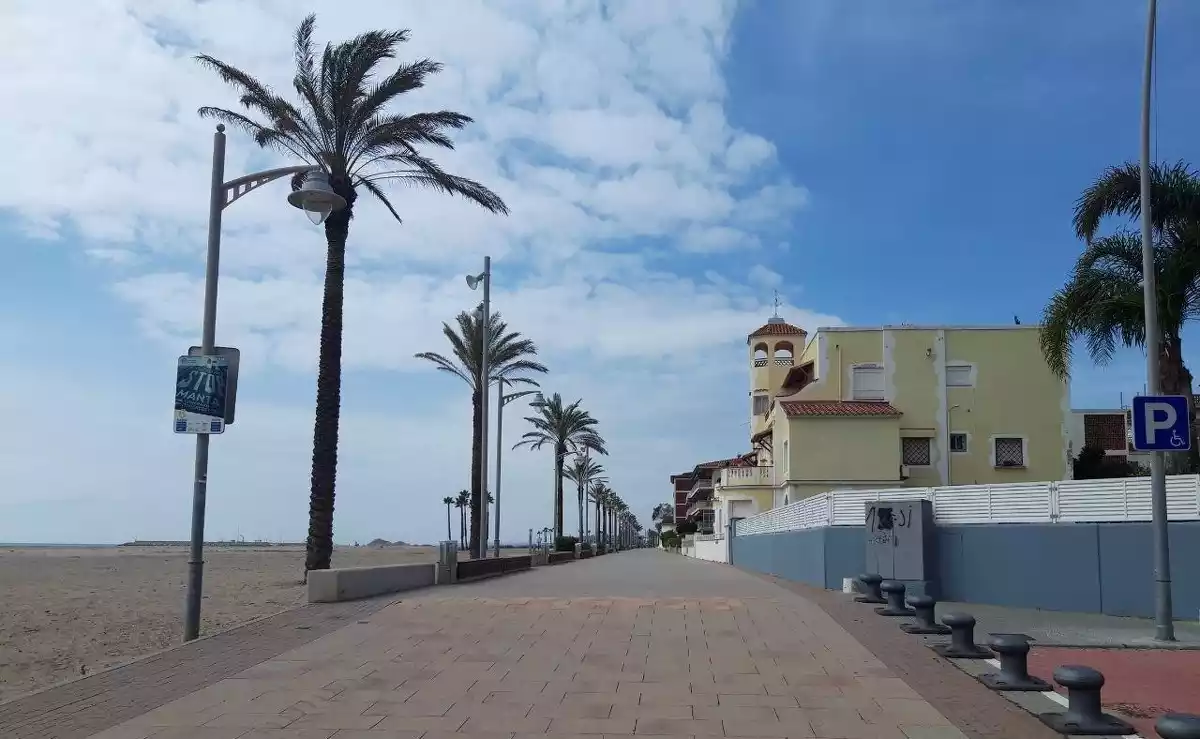 El Passeig Marítim de Sant Salvador, al Vendrell.