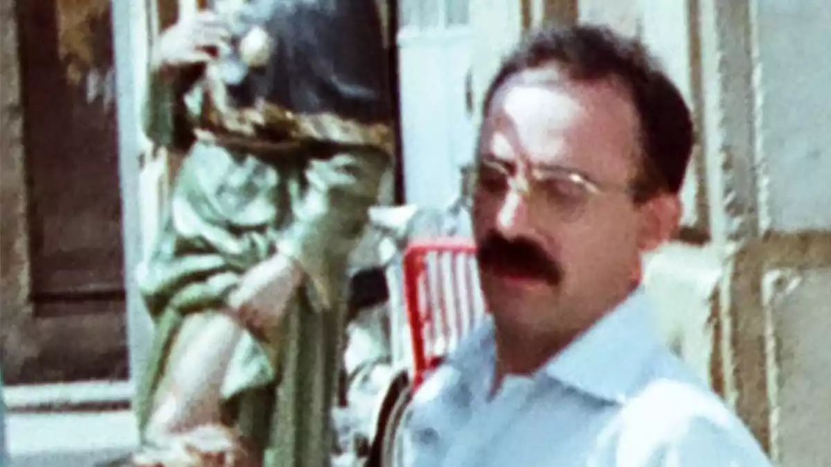 Ramon Hortoneda en una imatge d'arxiu durant les Festes de Sant Roc