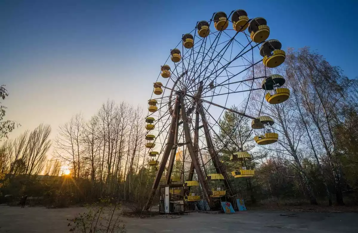 Nòria de Pripyat, a Xornòbil.