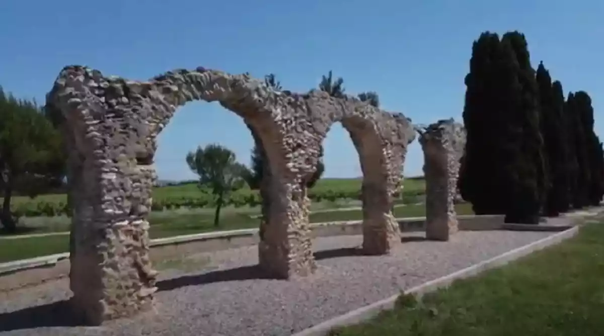 Frame del vídeo de promoció turística del Baix Penedès per l'estiu del 2020.