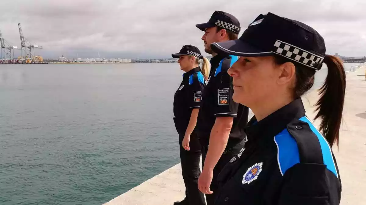Els nous uniformes de la Policia Portuària de Tarragona