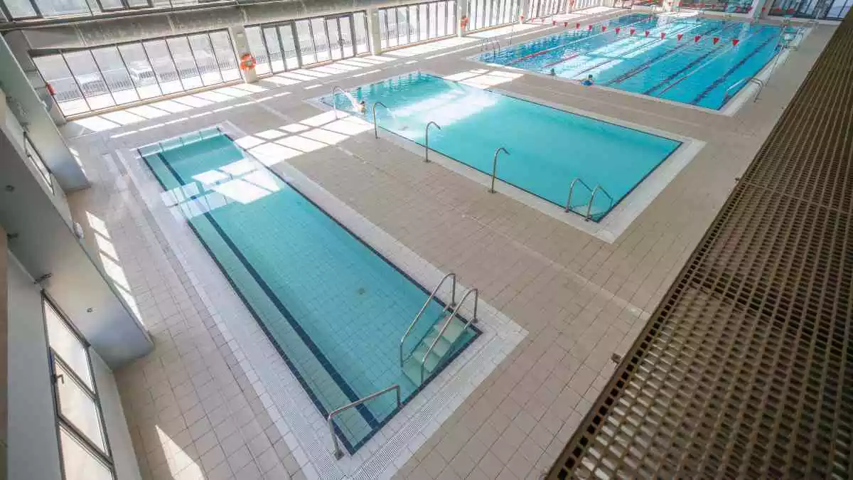 Imatge de la piscina de l'Hospitalet de l'Infant