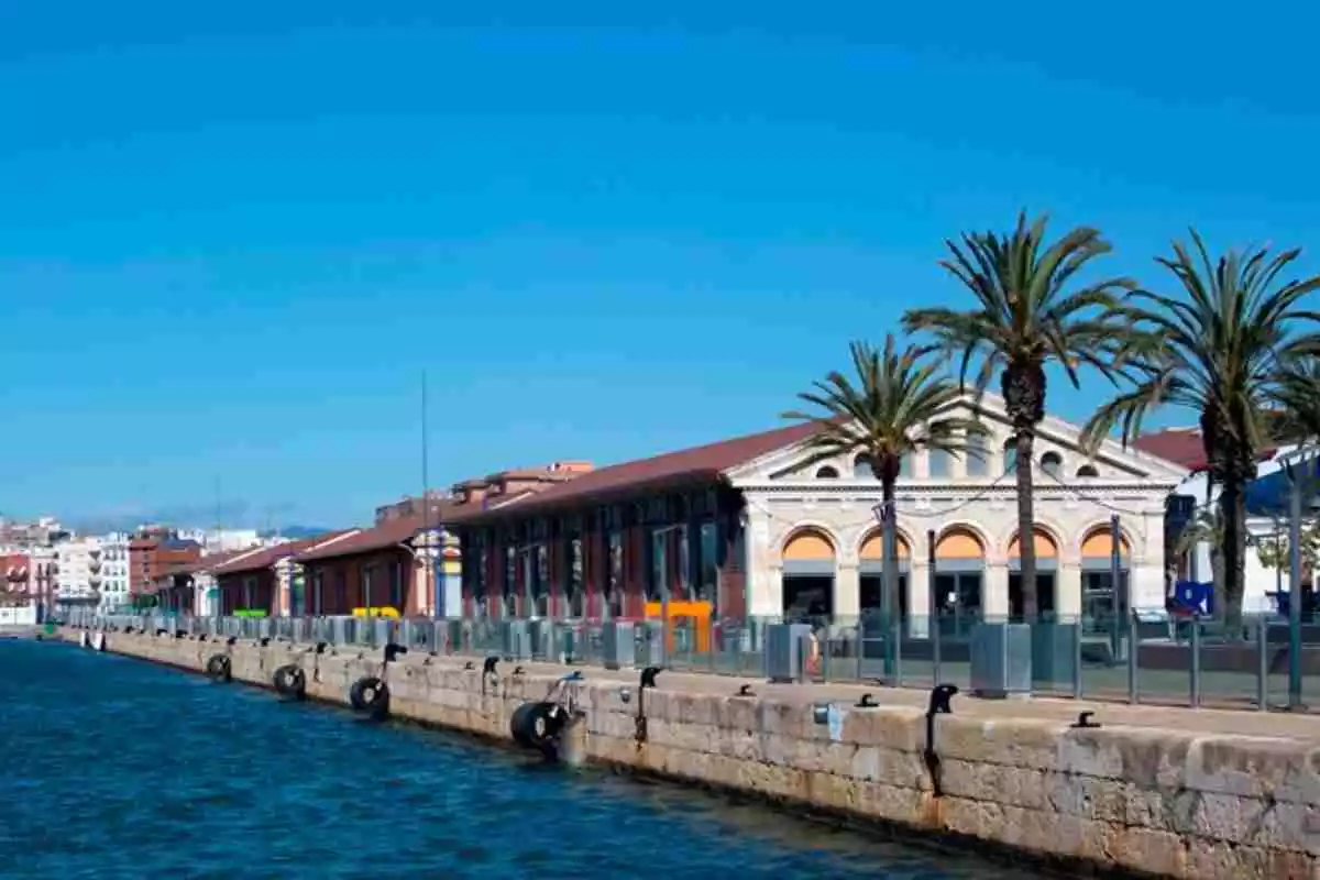 Port de Tarragona des de l'aigua