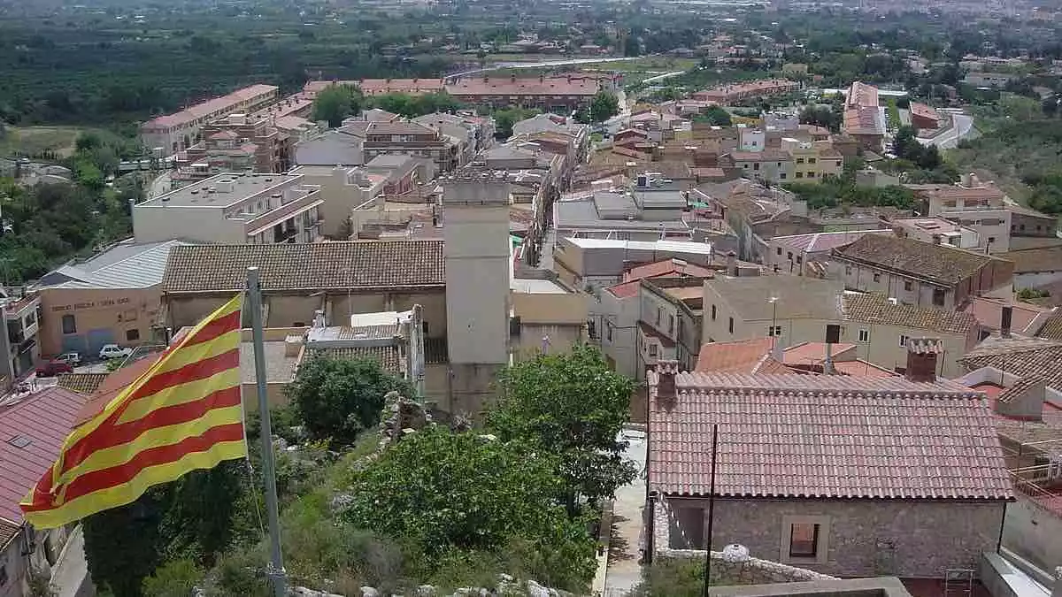 Castellvell del Camp, en una imatge d'arxiu