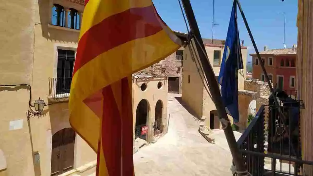 Imatge d'arxiu des del balcó de l'Ajuntament d'Altafulla