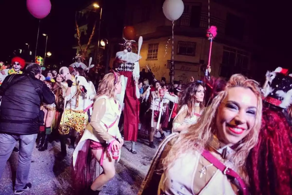 El Carnaval de Cunit, en una imatge d'arxiu