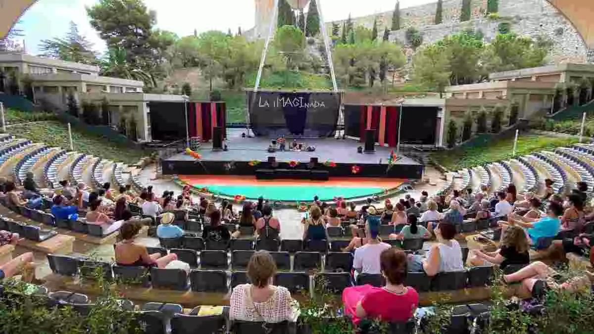 Un acte de la iMAGInada a l'auditori del Camp de Mart