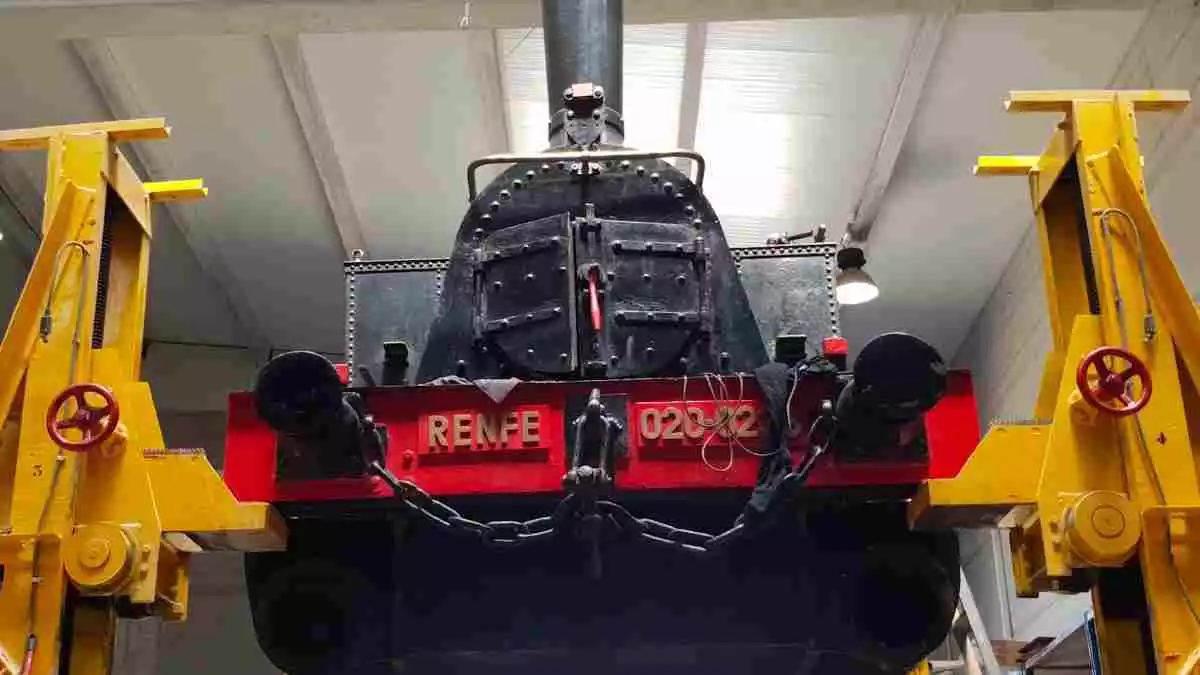 Imatge de la locomotora Cuco