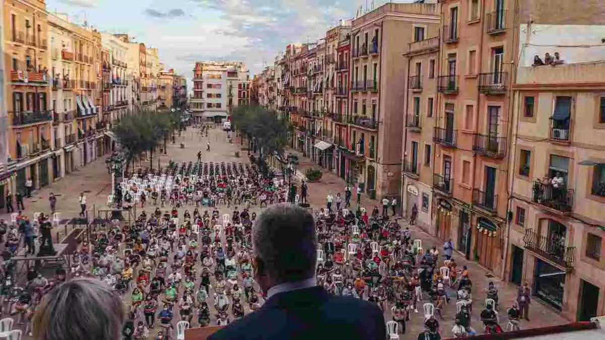 Imatge del pregó de Santa Tecla 2020