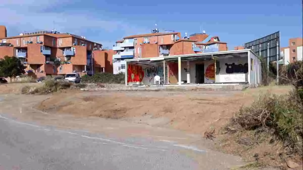 Caseta d'obres al Barri Gaudí