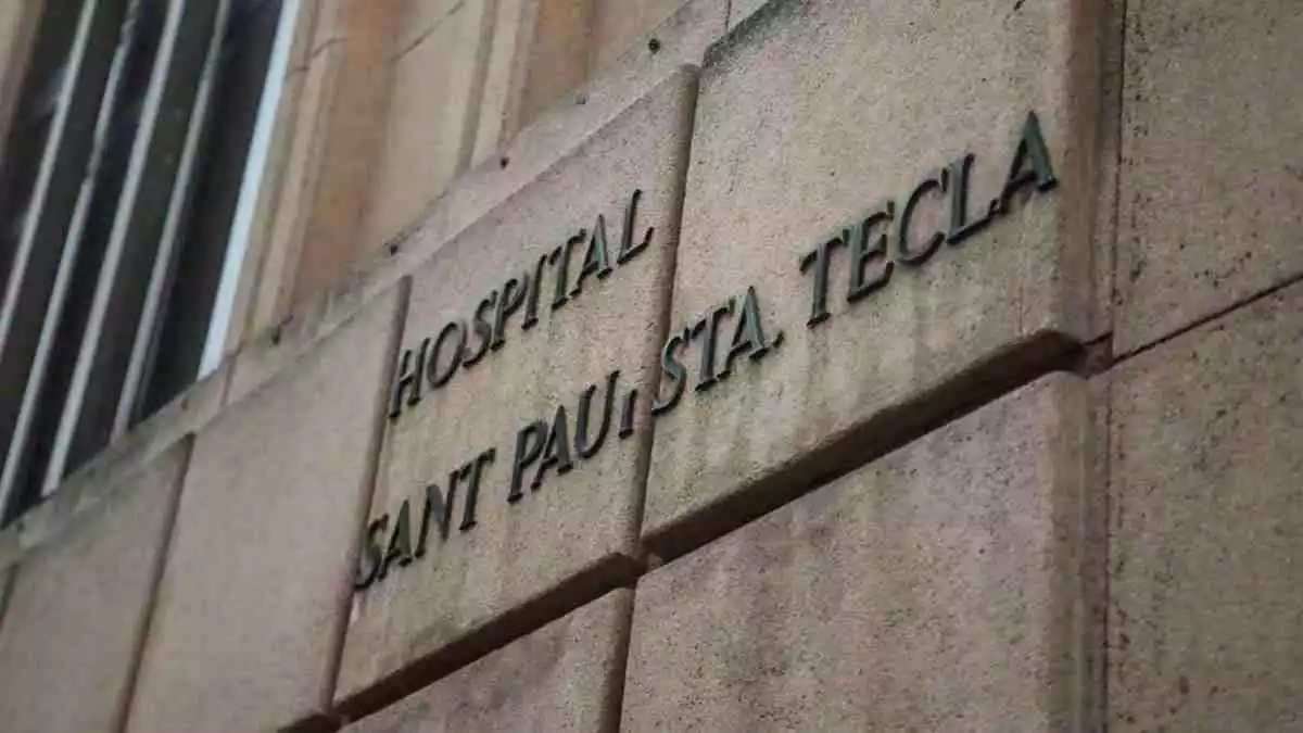 Façana de l'Hospital de Santa Tecla, a Tarragona