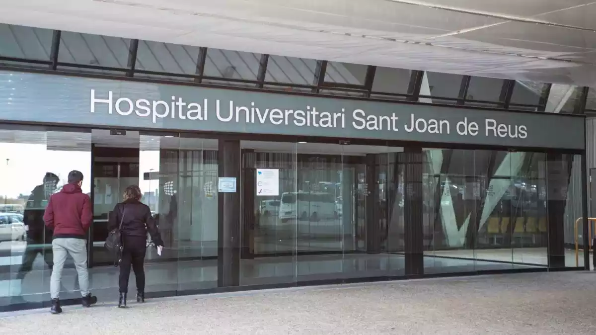 Imatge de l'entrada a l'Hospital Universitari Sant Joan de Reus