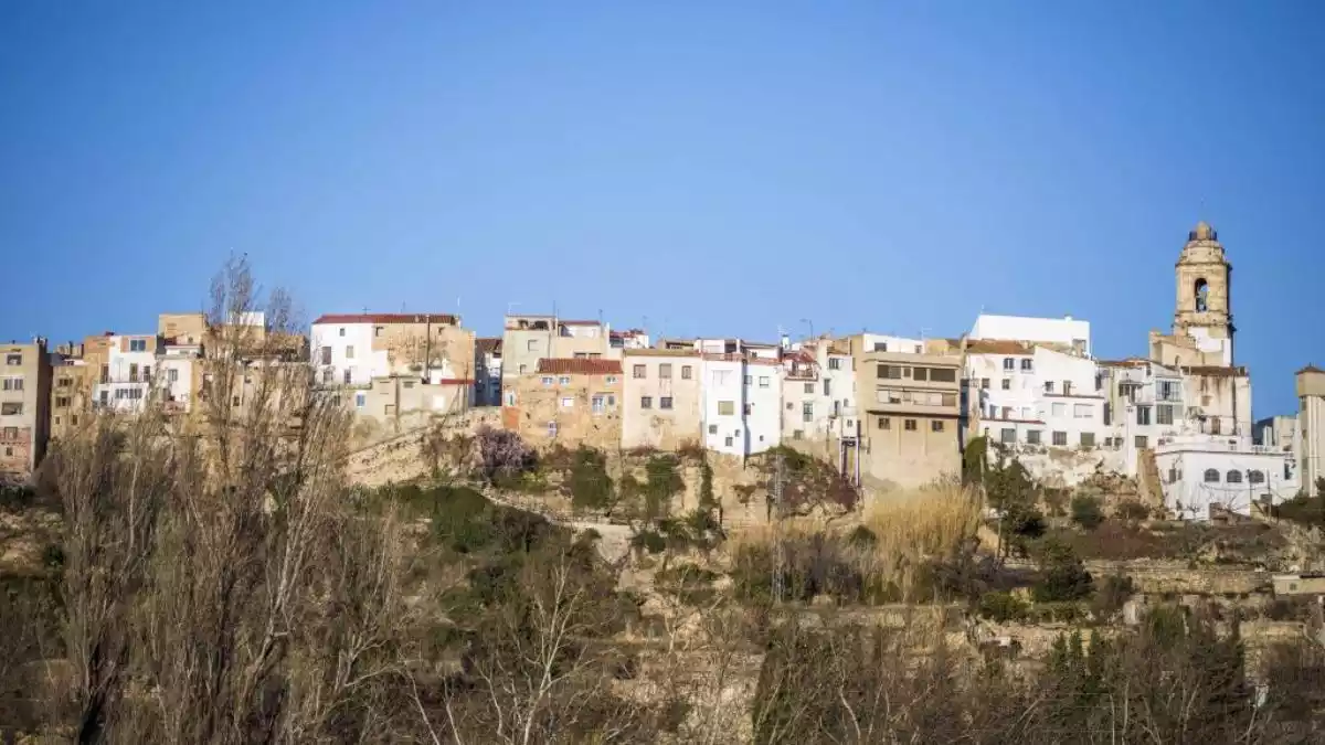 Imatge del municipi de la Sénia, al Montsià