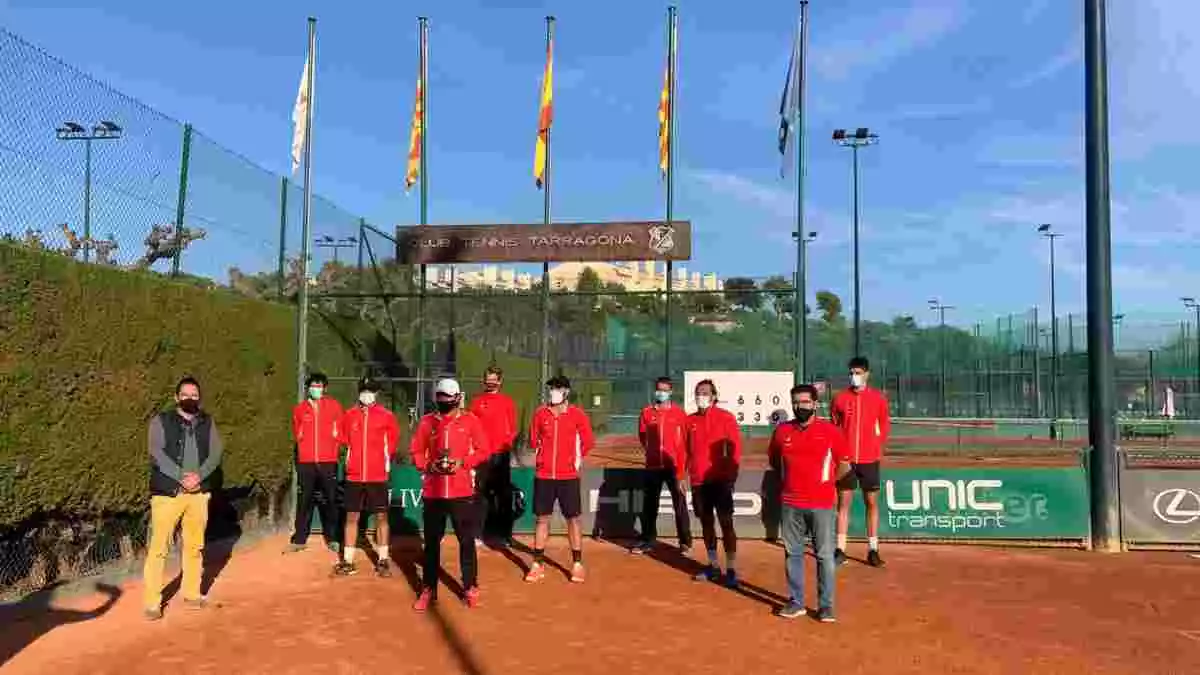 Imatge dels jugadors del Club Tennis Tarragona